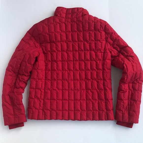 J Crew Snowcap Down Jacket Red size XS - Picture 4 of 6